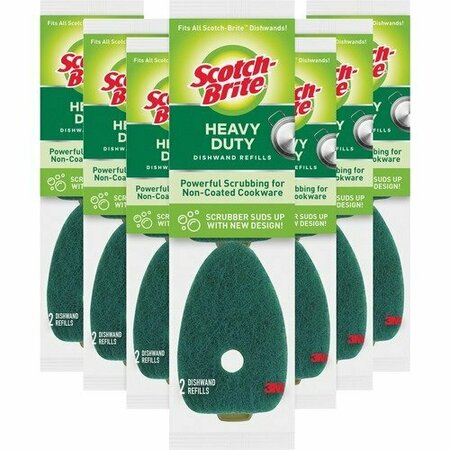 3M COMMERCIAL OFC SUP REFILL, DISHWAND, HEAVYDUTY, 7PK MMM4817RSCCT